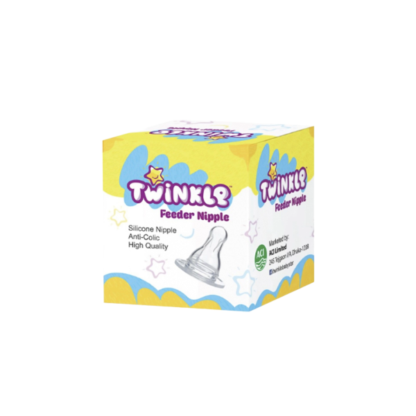 Twinkle Baby Feeder Nipple L (6 Months +)